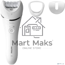 Эпилятор Philips Series 8000 BRE700/01 Цвет: белый (требуется адаптер)