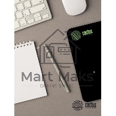 Коврик для мыши Cactus Black Mesh 300x250x3мм (CS-MPC-D02M) черный