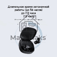Наушники TWS Xiaomi Redmi Buds 6 Play синий, внутриканальные, Bluetooth, быстрая зарядка, до 7 ч