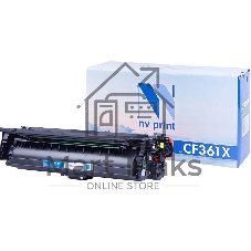 Картридж лазерный NVPrint совместимый НР CF361X Cyan для LJ Color M552/M553 (9500k)