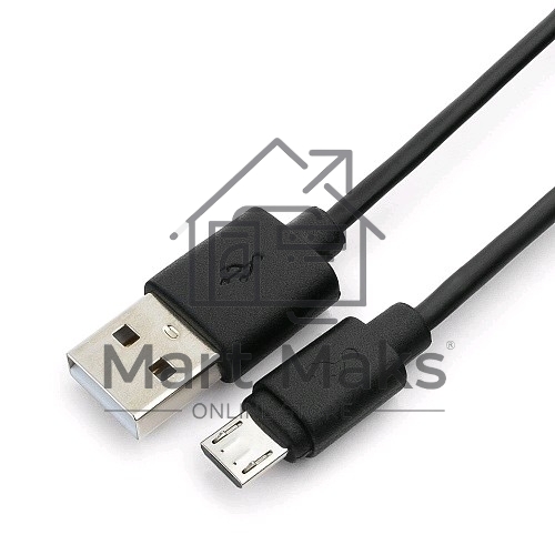 Кабель USB 2.0 Pro Гарнизон GCC-mUSB2-AMBM-1.8M, AM/microBM 5P, 1.8м, черный, пакет