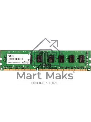 Оперативная память Foxline, DDR3, 4Gb, (1x4 Gb,), 1333 MHz, CL9, DIMM