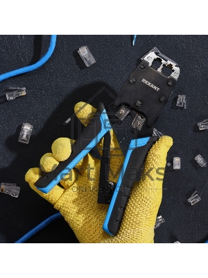 Кримпер для обжима Rexant HT-500R ТАЙВАНЬ 8P8C, 6P4C