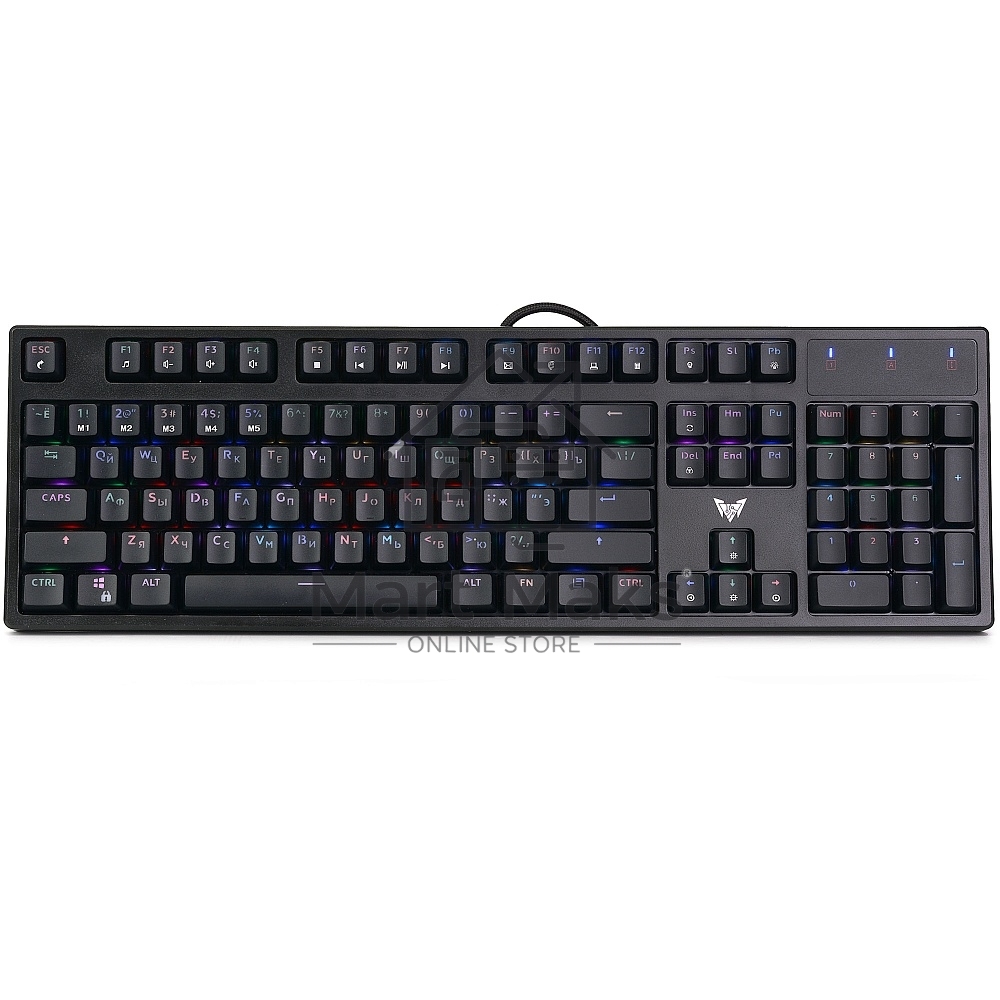 Клавиатура CROWN CMGK-902 проводная, USB, черный