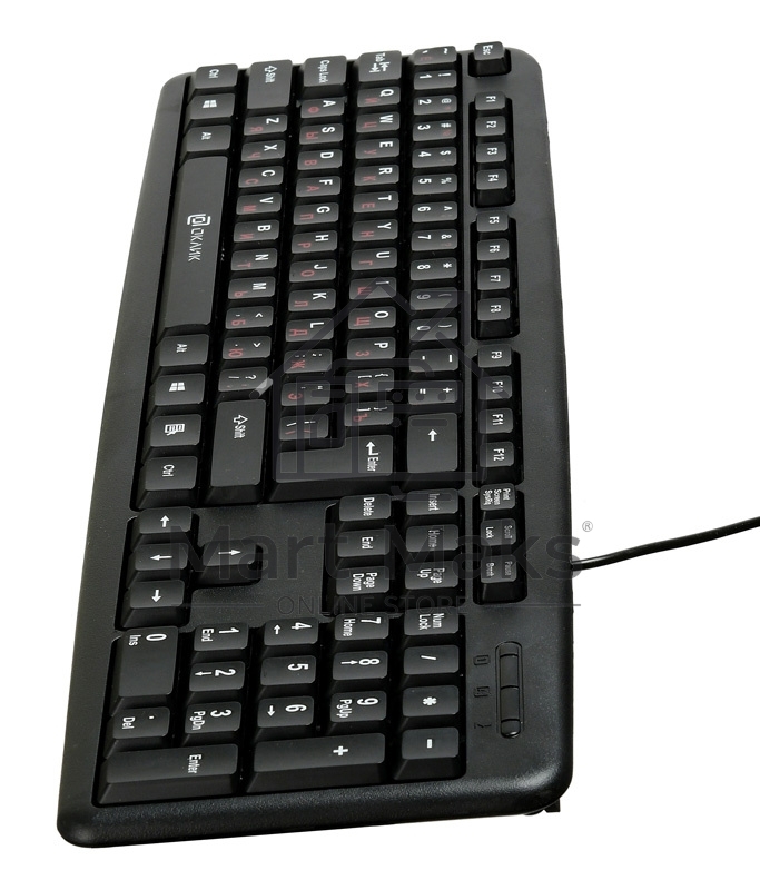 Клавиатура Oklick 90MV2 проводная, USB, черный