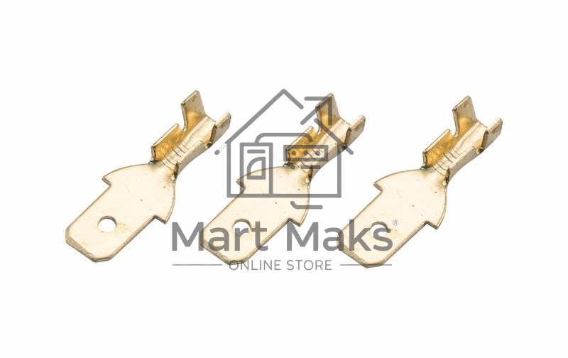 Клемма плоская Rexant штекер 4.8 мм 0,5-1.5 мм² (РП-п 1.5-(4.8))