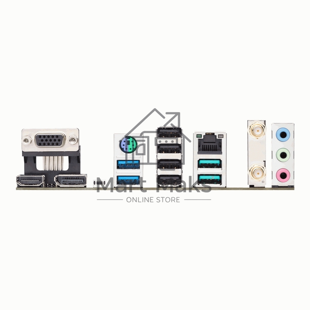Материнская плата ASUS PRIME B650M-A WIFI II, AM5, AMD B650, 4xDDR5, 4xSATA, 2xM.2, 1xPCI-E 4.0 x16, 2xPCI-E 4.0 x1, 1xHDMI, 1xDP, 1xVGA, 1x 2.5Gb LAN, 2xUSB-A 3.2 Gen 2, 2xUSB-A 3.2 Gen 1, 4xUSB-A 2.0, 3x3.5 мм, 7.1, Micro-ATX