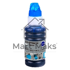 Чернила Cactus CS-EPT06C24 №112 голубой пигментный 70 мл для Epson L6550/6570/11160/15150/15160