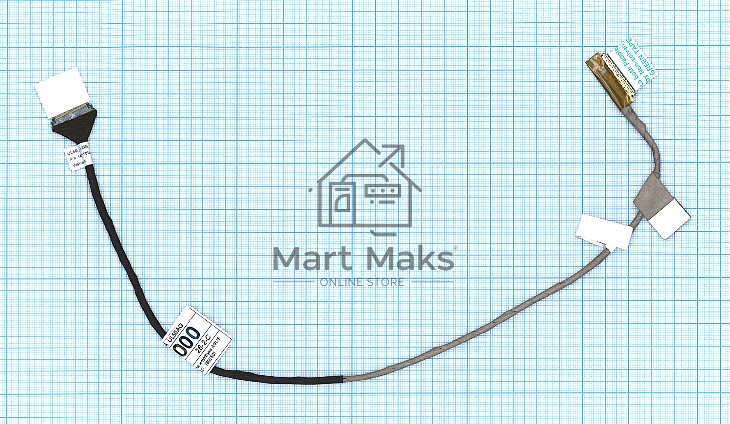 Шлейф матрицы для ноутбука Asus UL50A UL50AG