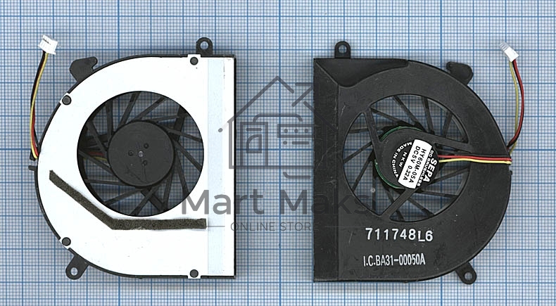 Вентилятор (кулер) для ноутбука Samsung X22