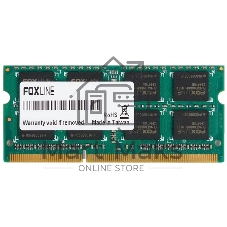 Оперативная память Foxline, DDR4, 8Gb (1x8 Gb), 3200 MHz, CL22, SO-DIMM (совместимо только с процом Intel)