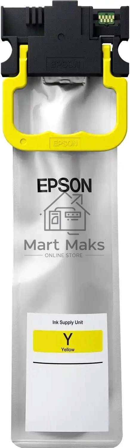 Картридж струйный Epson C13T01C400 желтый Ink Supply Unit XL (5000 стр.) для Epson WorkForce Pro WF-C529R/C579R