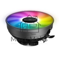 Кулер PCCooler E126M PRO черный 120мм алюминий+медь 1800rpm 29.8db 4-pin 92W 70мм