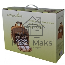 Набор для пикника GREEN GLADE 3338 34пр 15л