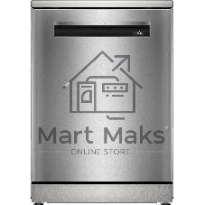 Посудомоечная машина Bosch SMP6EMI86Q, нержавеющая сталь, 60 см, 13 компл., сушка теплообменник, класс A