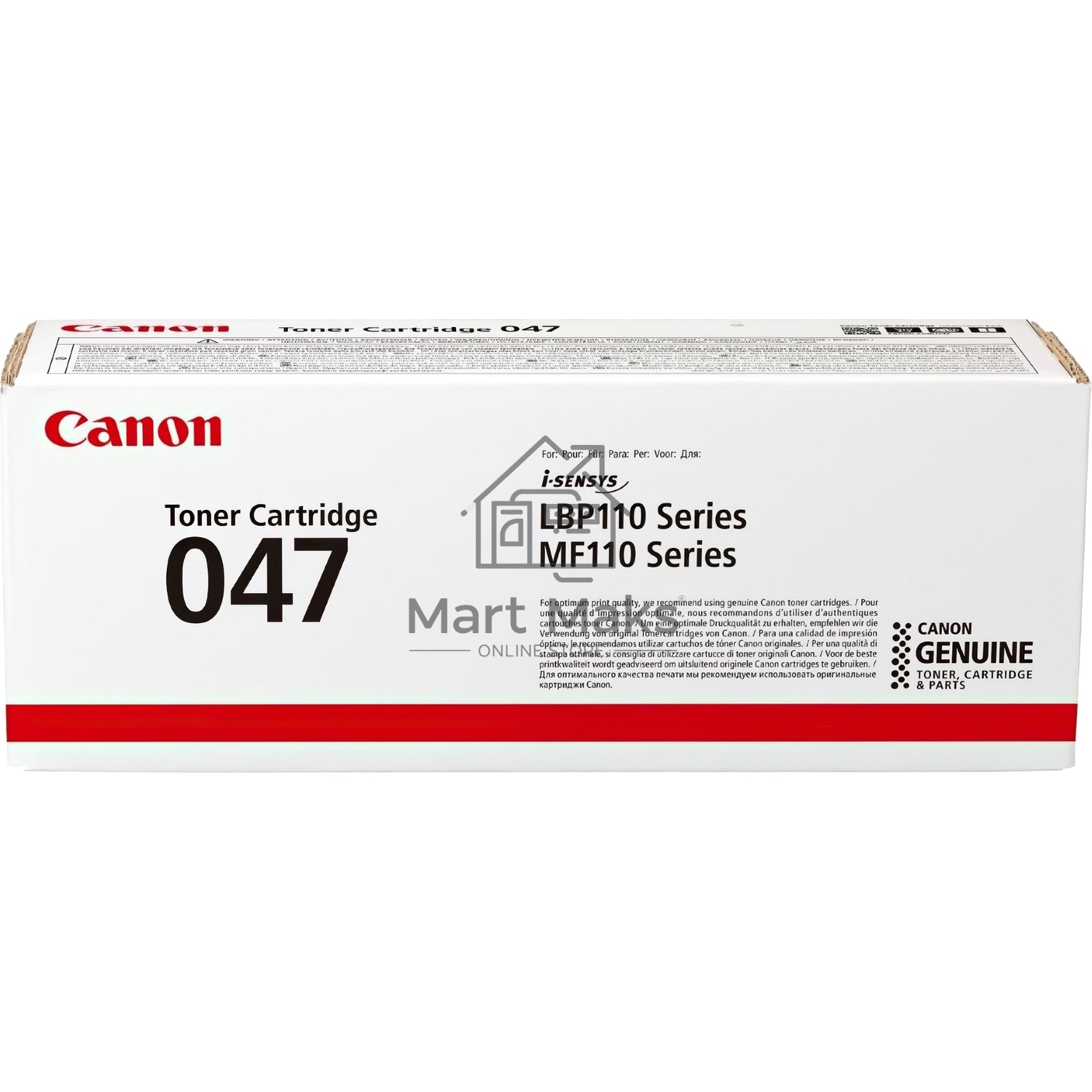Картридж лазерный Canon 047 BK черный (1600 стр.) для Canon LBP112/LBP113W