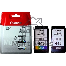 Картридж струйный Canon PG-445/CL-446 (8283B004), для Canon PIXMA MG2540, PIXMA MG2440, 4 цвета, 180 стр.
