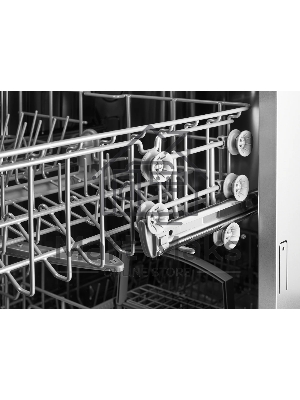 Встраиваемая посудомоечная машина Monsher MD 6001, серебристый, 59.8 см, 12 компл., 52 дБ, класс A++