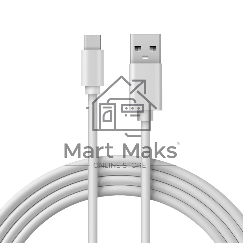 Кабель Rexant USB-A - Type-C, 3A, 2м, ПВХ, белый