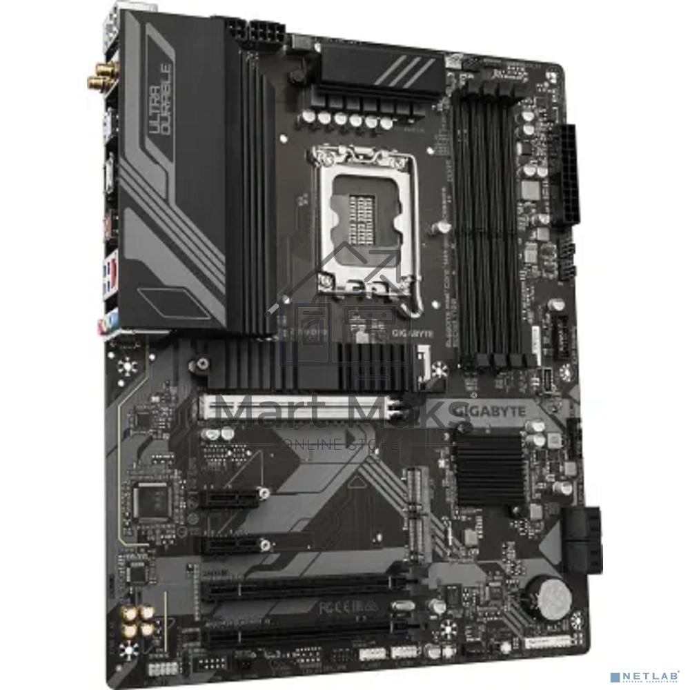 Материнская плата Gigabyte Z790 D AX, LGA 1700, Intel Z790, 4xDDR5, 4xSATA, 3xM.2, 1xPCI-E 5.0 x16, 1xPCI-E 4.0 x4, 2xPCI-E 3.0 x1, 1xHDMI, 1xDP, 1x 2.5Gb LAN, 4xUSB-A 3.2 Gen 1, 1xUSB-A 3.2 Gen 2, 2xUSB-A 2.0, 1xUSB-C 3.2 Gen 2, 3x3.5 мм, 7.1, ATX