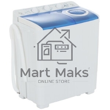 Стиральная машина Мечта WMS T413UPTA01 белый/синий, загрузка вертикальная 4кг, 1350 об/мин.