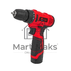 Дрель-шуруповерт Edon AD-1201, 12 В, 1,5 Ач, 30 Нм, щеточный