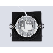 Светильник Ambrella light TN51804 BK черный GX53 max 15W 110*110*23