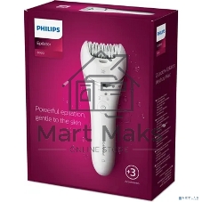 Эпилятор Philips Series 8000 BRE700/01 Цвет: белый (требуется адаптер)