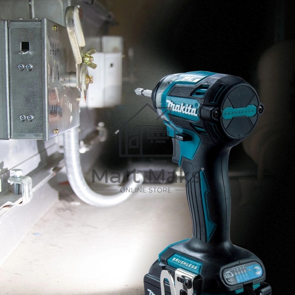 Шуруповерт Makita DTD173Z, 18 В, 2 Ач, 180 Нм, бесщеточный, ударный