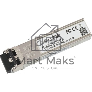 Сетевое оборудование Mikrotik S-85DLC05D SFP module 1.25G MM 550m 850nm