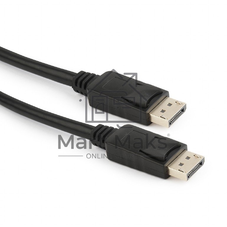 Кабель DisplayPort Cablexpert CC-DP3-2M, v1.3, 2м, 20M/20M, черный, экран, пакет
