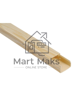 Кабель-канал 15х10 L2000 пластик ЭЛЕКОР сосна ИЭК CKK10-015-010-1-K34