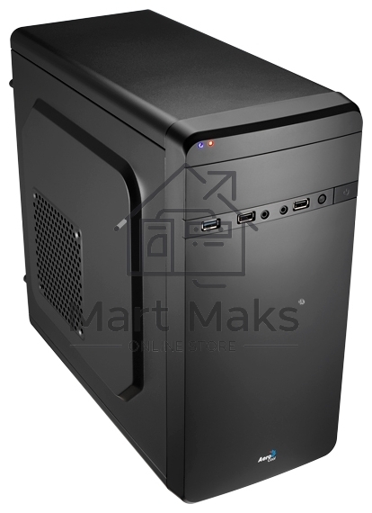Компьютерный корпус Aerocool / Formula Qs-180 черный без БП mATX 1x80mm 2xUSB2.0 1xUSB3.0 audio