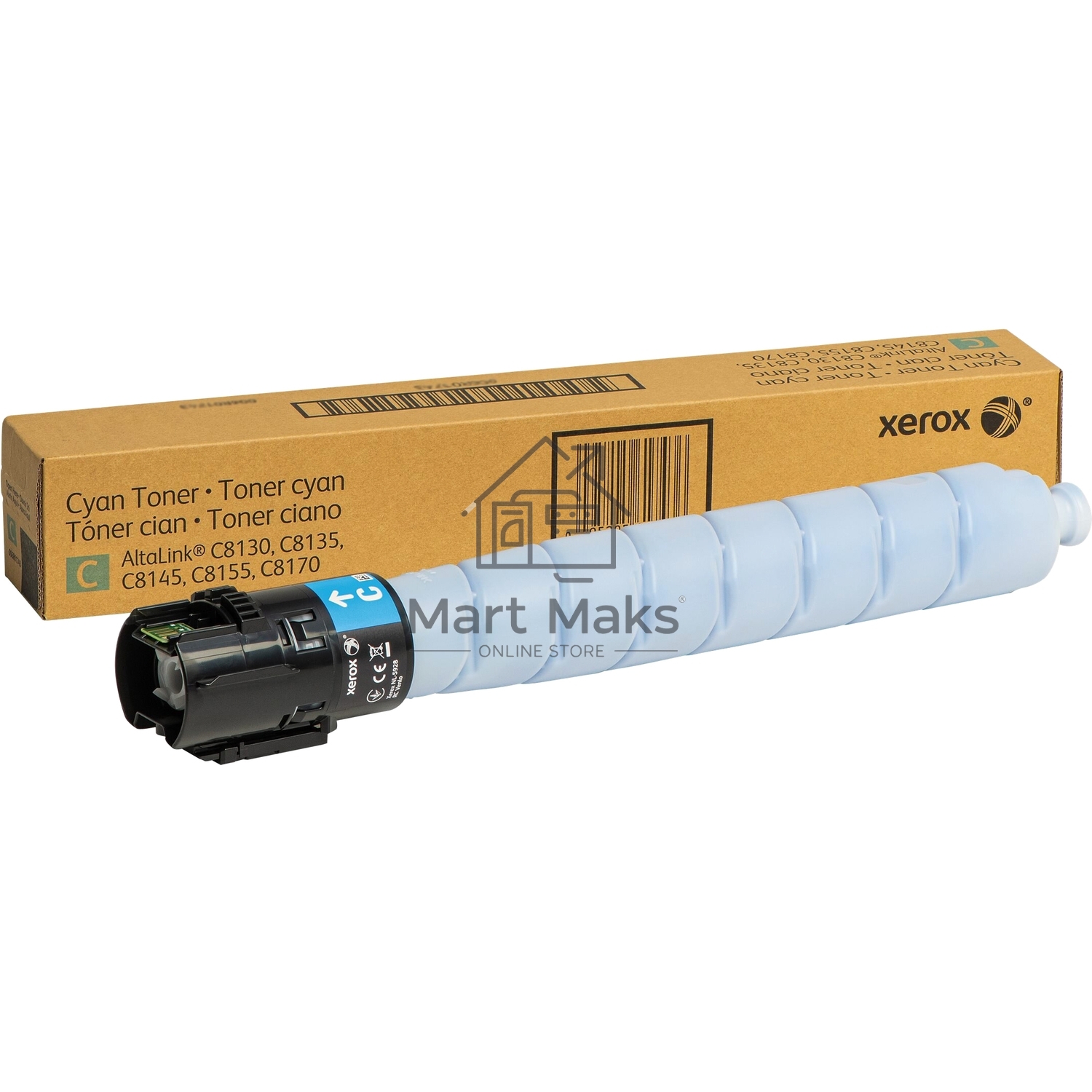 Картридж лазерный XEROX AltaLink C8145/8155/8170 голубой (006R01759)