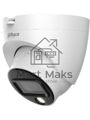 Камера видеонаблюдения аналоговая Dahua DH-HAC-HDW1239TLQP-A-LED-0280B-S2 2.8-2.8мм HD-CVI HD-TVI корп.:белый (DH-HAC-HDW1239TLQP-A-LED-0280B)