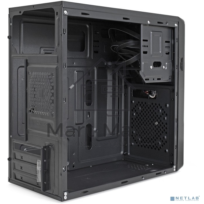 Компьютерный корпус Minitower ExeGate EX286438RUS BA-309U2-350W-8 (mATX, БП AA350 с вент. 8см, 1*USB+2*USB3.0, HD аудио, черный)