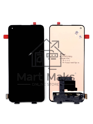 Дисплей для OnePlus 8T/9R/Realme X7 Pro (RMX2121) черный