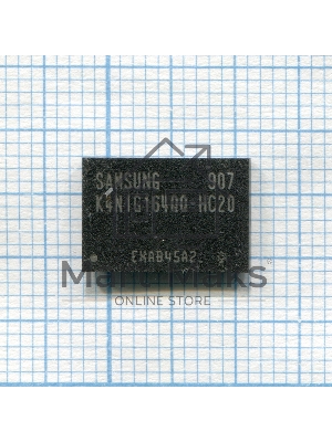 Микросхема оперативной памяти Samsung K4N1G164QQ-HC20