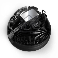 Кулер PCCooler E126M PRO черный 120мм алюминий+медь 1800rpm 29.8db 4-pin 92W 70мм