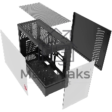 Корпус Bloody CC-128-BK, Midi-Tower, чёрный