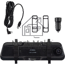 Видеорегистратор Digma FreeDrive 8100DW gps черный 8Mpix 2160x3840 170гр. Allwinner