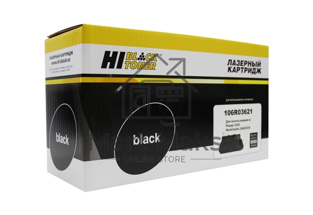 Картридж лазерный Hi-Black (HB-106R03621) для Xerox Phaser 3330/WC 3335/3345, 8,5K