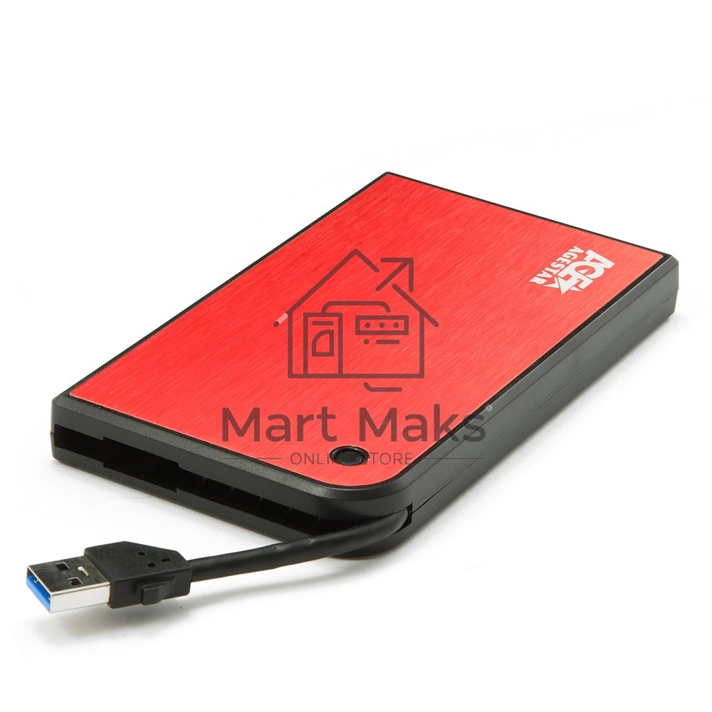 Внешний корпус для HDD AgeStar 3UB2A14 (Red) usb3.0 to 2,5