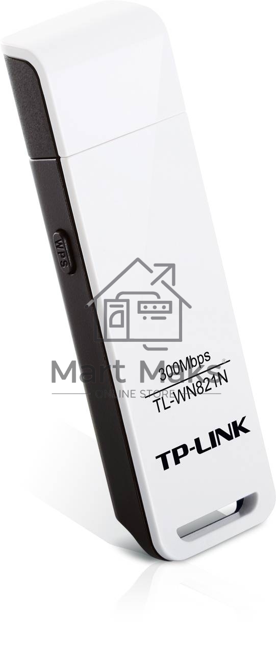 Сетевой адаптер TP-Link TL-WN821N Беспроводной USB адаптер 300Мбит/с стандарта N