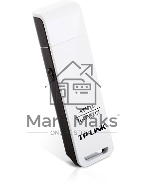 Сетевой адаптер TP-Link TL-WN821N Беспроводной USB адаптер 300Мбит/с стандарта N