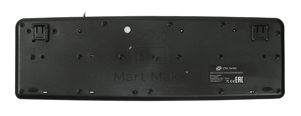 Клавиатура Oklick 90MV2 проводная, USB, черный