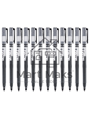 Ручка гелевая Deli EG16-BK Daily MAX 0.5мм черный, черные чернила