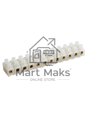 Зажим винтовой ЗВИ-20 н/г 4-10кв.мм 12пар IEK UZV4-020-06