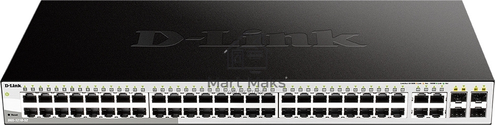 Коммутатор D-Link DGS-1210-52/FL2A 52x1Гбит/с управляемый
