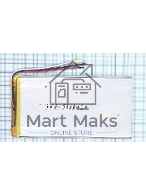 Аккумулятор Li-Pol (батарея) 3*70*155мм 3pin 3.7V/4000mAh